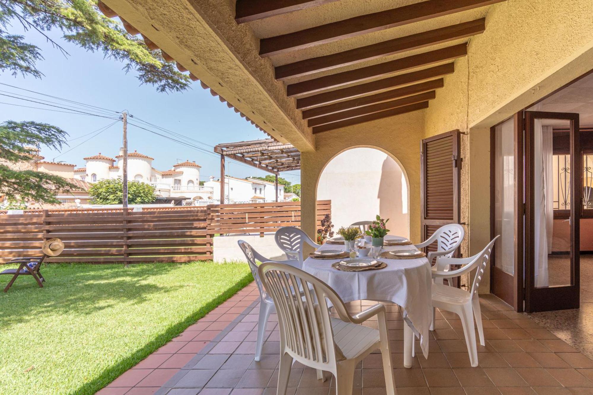 Apart-Rent Casa Con Jardin Pani 0081 Empuriabrava Dış mekan fotoğraf